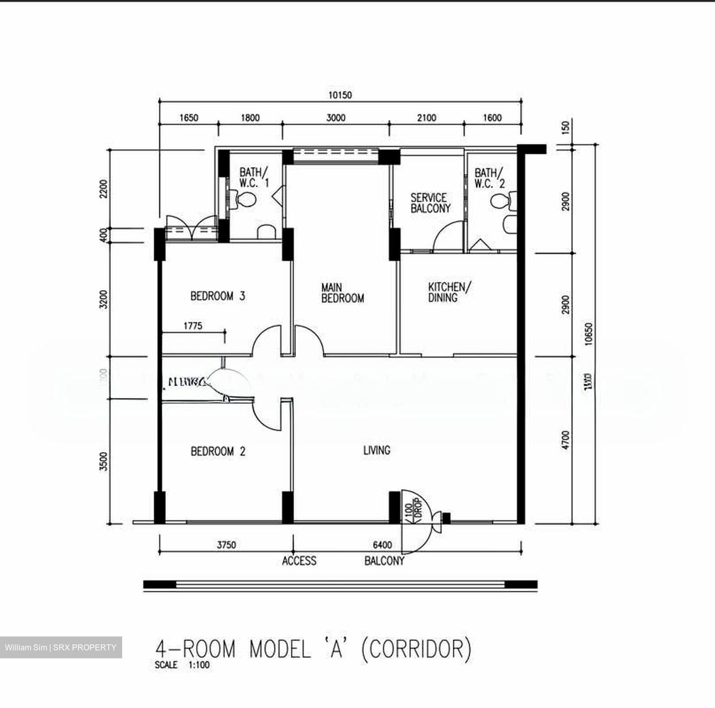 Blk 610 Woodlands Avenue 4 (Woodlands), HDB 4 Rooms #581827471